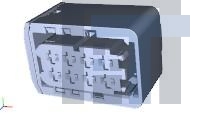 2-1670894-1 Автомобильные разъемы 8POS, AMP MCP2.8, REC HSG, ASSY