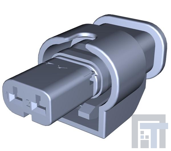 2-1670916-1 Автомобильные разъемы 2POS MCON-1.2 REC HSG ASSY