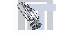 2-1703498-4 Автомобильные разъемы 2POS TAB 1.2X0.6 TAB HSG ASSY