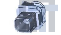 2-1703818-1 Автомобильные разъемы 4POS TAB 2.8X0.8 TAB HSG ASSY