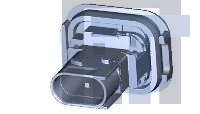 2-1703843-1 Автомобильные разъемы 3POS TAB 1.6X0.6 TAB HSG ASSY