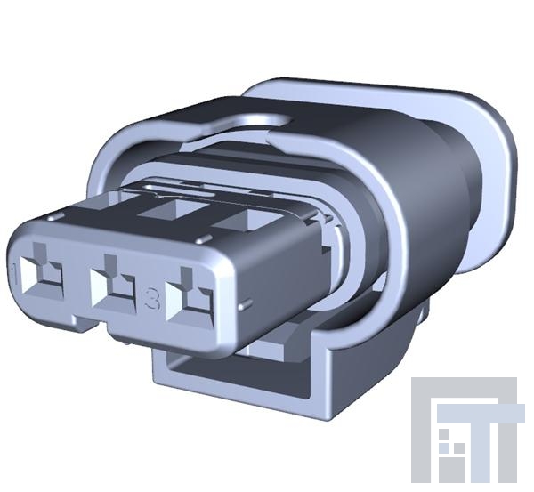 2-1718644-1 Автомобильные разъемы 3POS, MCON 1.2 - LL CONNECTOR, SEALED