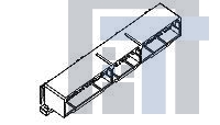 2-178764-6 Автомобильные разъемы HYB CAP ASY 64P GRAY