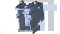 2-965641-1 Автомобильные разъемы TAB HSG 2.8MM 6POS.