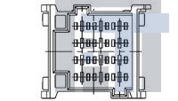 2-967627-1 Автомобильные разъемы 12P 2TAB PLUG YW/GR CONNECTOR HOUSING