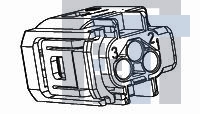 2-967642-1 Автомобильные разъемы MQS BU-GEH EDS 3P