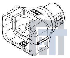 2035047-7 Автомобильные разъемы BACKSHELL AS 16 8 P 0 EXIT NC 12