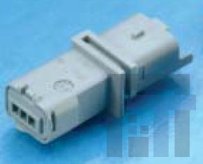 211PL032S0049-B Автомобильные разъемы 3WAY MALE HOUSING BLACK 1.5MM TERM SZ