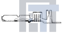 281938-1 Автомобильные разъемы MIC MARKII RCPT CONTACT