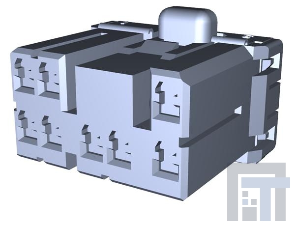 282366-1 Автомобильные разъемы 070 MULTILOCK PLUG HSG 8 POS