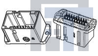 284582-1 Автомобильные разъемы 18 POS ACTION PIN HEADER ASSY