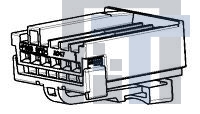 284593-3 Автомобильные разъемы 6W HOUSING + SECONDARY LOCK 07