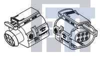 284716-3 Автомобильные разъемы 6 POS REC. CONNECTOR FOR MTII