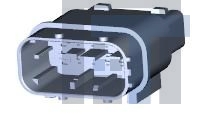 284844-2 Автомобильные разъемы 12 POS MCP HYBRID MALE CONN AS