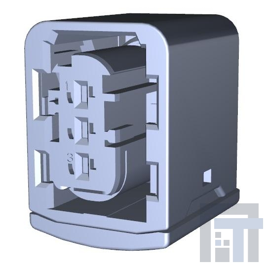 3-1418448-1 Автомобильные разъемы 3POS AMP MCP1.5k REC.HSG CODC