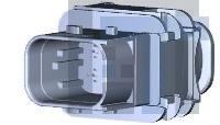 3-1564512-1 Автомобильные разъемы 8POS, TAB 1.6X0.6, TAB HSG, ASSY
