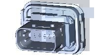 3-1564520-1 Автомобильные разъемы 12POS, TAB 1.6X0.6, TAB HSG, ASSY