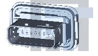 3-1564526-1 Автомобильные разъемы 18POS, TAB 1.6X0.6, TAB HSG, ASSY