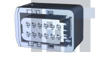 3-1703639-1 Автомобильные разъемы 12POS, AMP MCP1.5K, REC HSG, ASSY, CODC