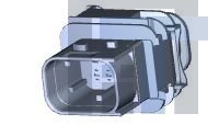3-1703648-1 Автомобильные разъемы 7POS, MIXED, TAB HSG, ASSY, CODC