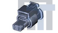 3-1718643-1 Автомобильные разъемы 2 POS,MCON 1.2 CONNECTOR, SEALED