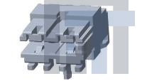 3-1740533-4 Автомобильные разъемы AMP DUOPLUG POW CONN 4POS WP