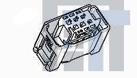3-967616-1 Автомобильные разъемы MQS REC HSG SWS 6P