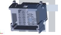 3-967628-1 Автомобильные разъемы TAB HSG 2.8MM 15POS.