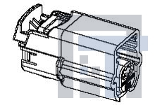 31403-6100 Автомобильные разъемы 1R .64 FEM CRIMP HSG SEALED, BLACK