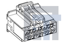 31408-1080 Автомобильные разъемы STAC64 FEM 2X4 GTMTL W/O CPA BLK POLA/8