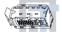 316874-1 Автомобильные разъемы ABS CON PLUG ASY 25P