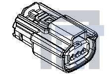 33471-0607 Автомобильные разъемы MX150 ASSY 1.5 RCPT 1X6 CPA LTGY B/6