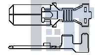 344991-1 Автомобильные разъемы ECON3 HC TAB CONTACT LP (0,5-1,3)