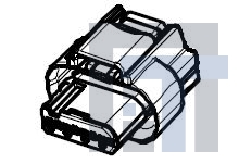 34511-1001 Автомобильные разъемы MX120 FEM 1X4 POLA BLK CKT1-4 OPEN