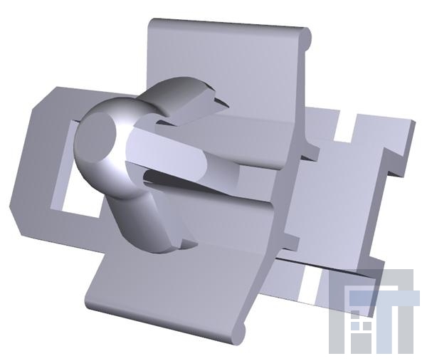 345485-1 Автомобильные разъемы BODY CLIP HOUSING DUAL