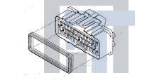 346189-5 Автомобильные разъемы 36 WAY REC HSG ASSY RED 60P P