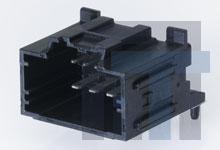 34696-0100 Автомобильные разъемы POWERSTAC RAHDR 10 C 0 CKT BLK POL A TRAY