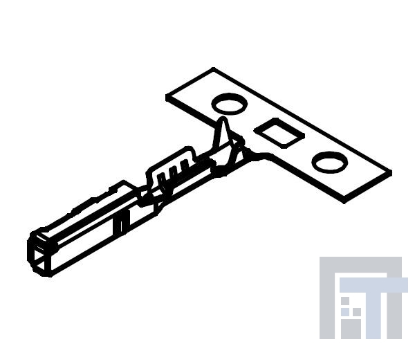 34803-3211-(LOOSE-PIECE) Автомобильные разъемы CTX64 F TERM ST SN S D WIND Loose PC