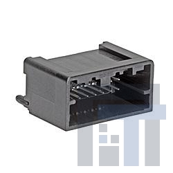 34825-0124 Автомобильные разъемы MINI50 VHDR 12CKT BLK POL A TRAY