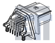 34830-2001 Автомобильные разъемы MX150 RA HDR 2X10 ST BLK KEY A