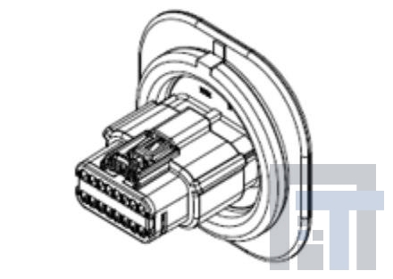 34840-3010 Автомобильные разъемы MX150 BULKHD TWISTLK ASSY 6CKT KEY A