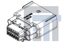 34986-1602 Автомобильные разъемы MX150 ASSY HYB BLD 2X8 LTGY B/16