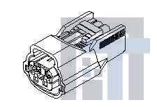 35825-0211 Автомобильные разъемы 5.0MM PITCH FEM HSG VERTICAL .090 TAB