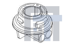 35842-2301 Автомобильные разъемы PT BULB SCKT DOUBLE ASSY-A-SILICONE