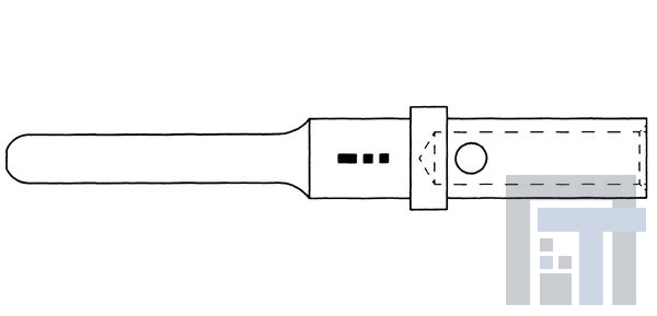 3660-201-1690 Автомобильные разъемы CONTACT PIN, SZ 16 AWG 16-20