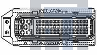 368290-1 Автомобильные разъемы JPT & MQS PLUG 81P ASSY