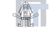 368317-1 Автомобильные разъемы CLIP HSG FOR MQS