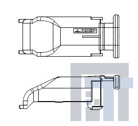 368401-1 Автомобильные разъемы COVER HSG FOR 40P(SIEMENS)