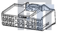 368451-8 Автомобильные разъемы 090/250 HYB 14P PLUG ASSY BLU