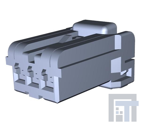 368500-1 Автомобильные разъемы 070 MLC PLUG HSG 3P